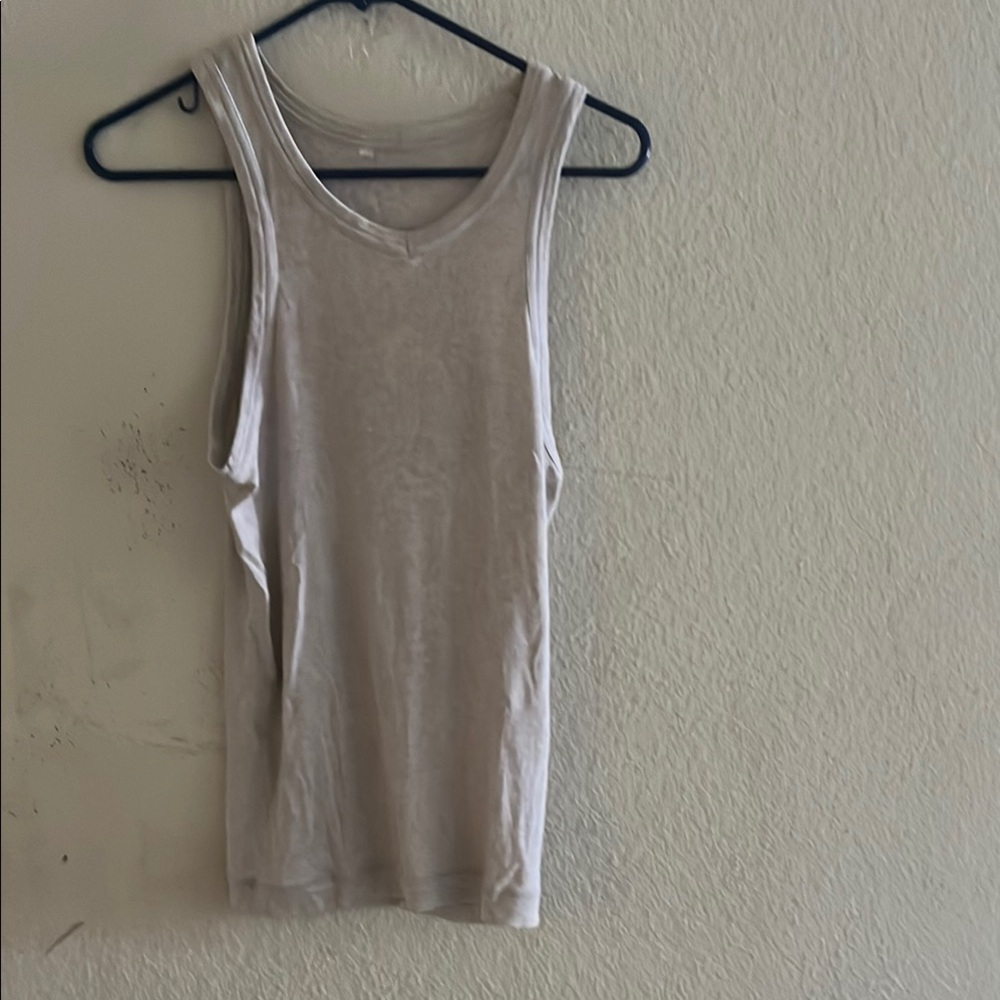 lululemon athletica Gray Tank Top